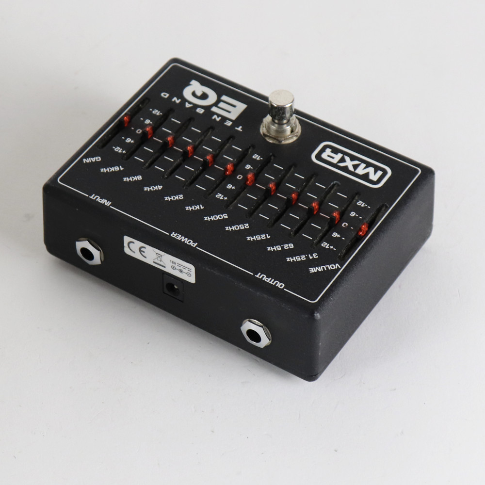 【中古】 MXR グラフィックイコライザー エフェクター M108 10 Band Graphic EQ ギターエフェクター M-108 側面