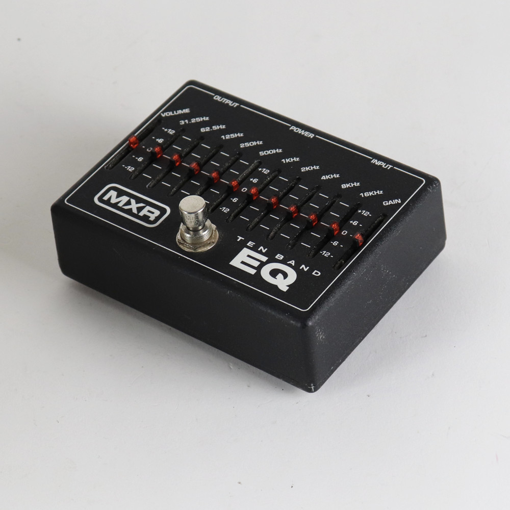 【中古】 MXR グラフィックイコライザー エフェクター M108 10 Band Graphic EQ ギターエフェクター M-108 側面