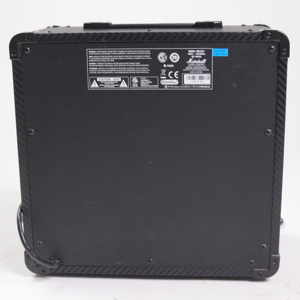【中古】ギターアンプ マーシャル MARSHALL MG15CF 小型ギターアンプ コンボ 本体画像 裏