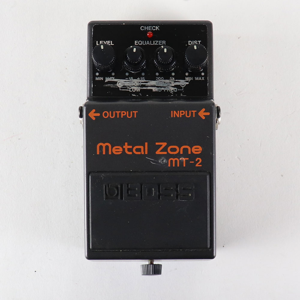 【中古】メタルゾーン エフェクター BOSS MT-2 Metal Zone ボス ギターエフェクター
