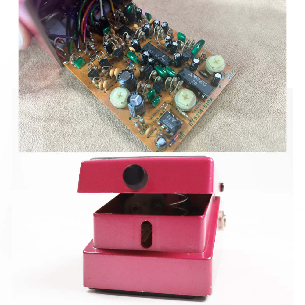 【中古】 アナログディレイ エフェクター BOSS DM-2 Delay Made in Japan 後期モデル ギターエフェクター 電池ボックスゴムパーツ