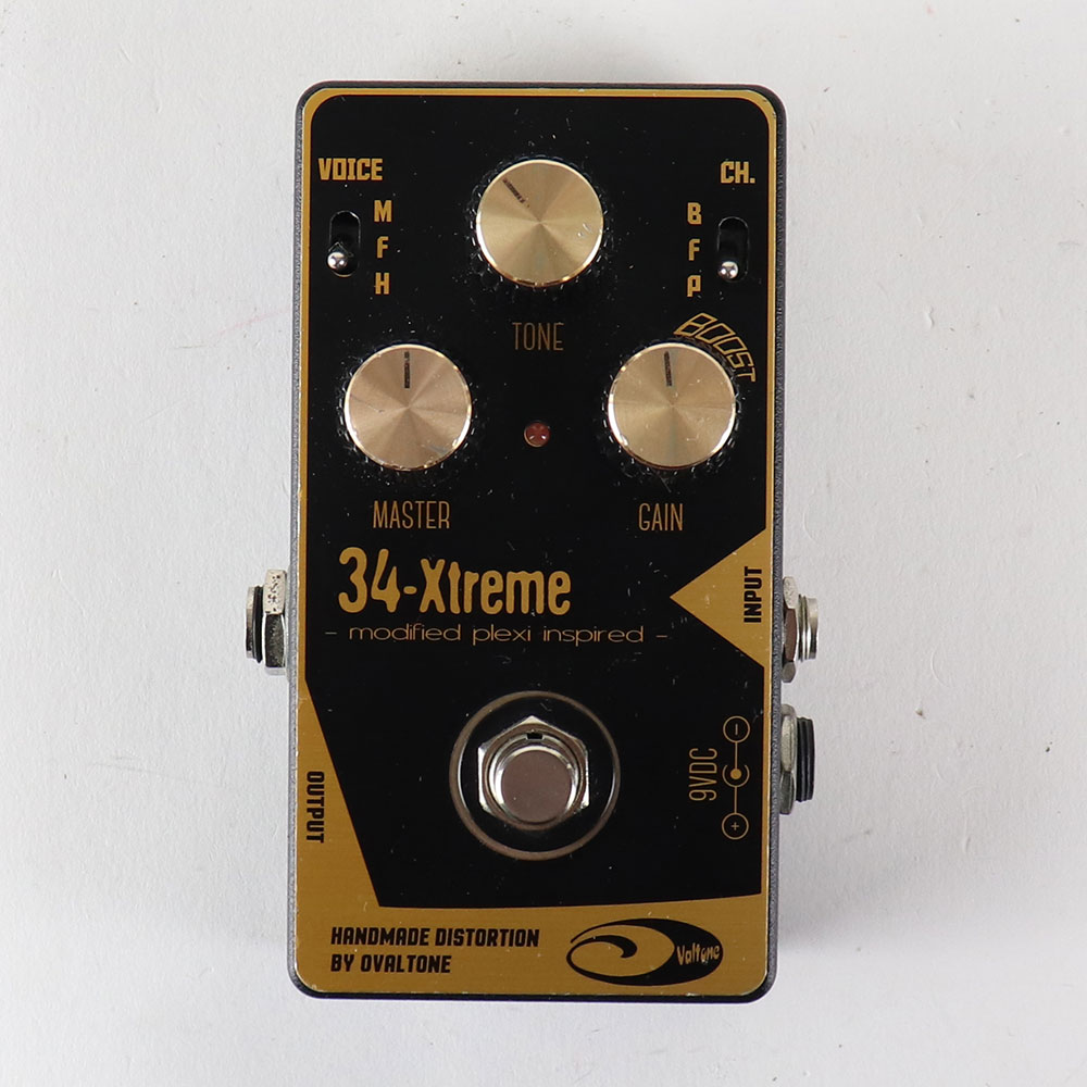 【中古】 ディストーションペダル Ovaltone 34-Xtreme