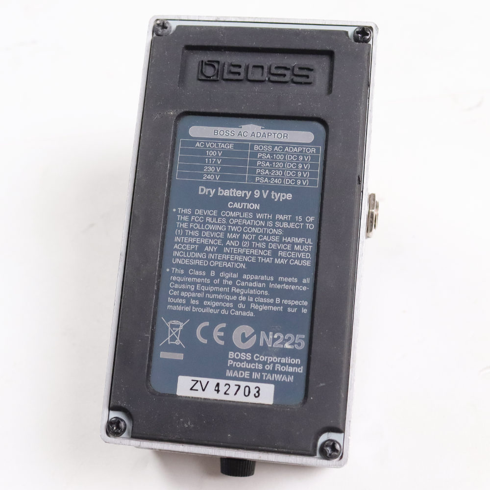 【中古】 ファズ  エフェクター BOSS FZ-5 Fuzz ボス ギターエフェクター 本体画像 裏