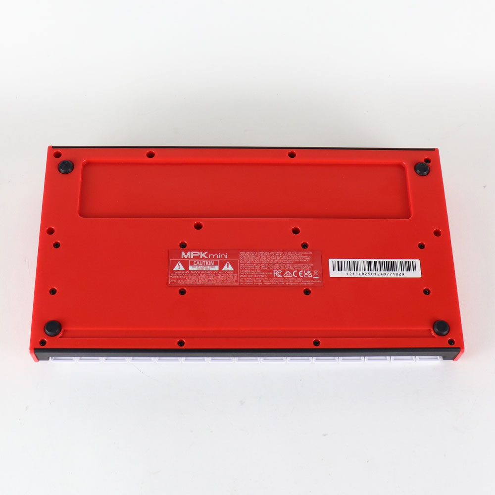 【中古】 AKAI Professional MPK mini MK3 25鍵盤 USB MIDIキーボード コントローラー 裏面