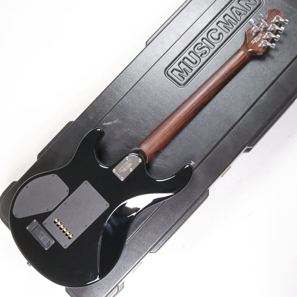 【中古】 エレキギター Music Man Luke III HSS Rosewood Neck Black 2012年製 Steve Lukather Signature Model ミュージックマン 初期型 ボディバック画像
