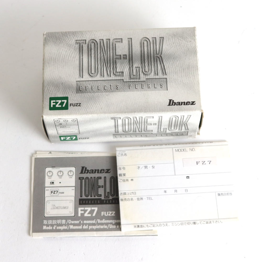 【中古】 IBANEZ FZ7 FUZZ ファズ ギターエフェクター 付属品画像