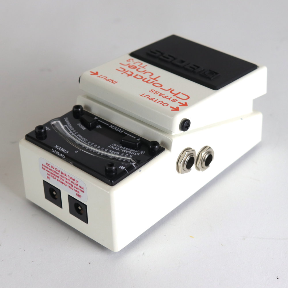 【中古】 クロマチックチューナー BOSS TU-3 Chromatic Tuner リア斜めアングル画像