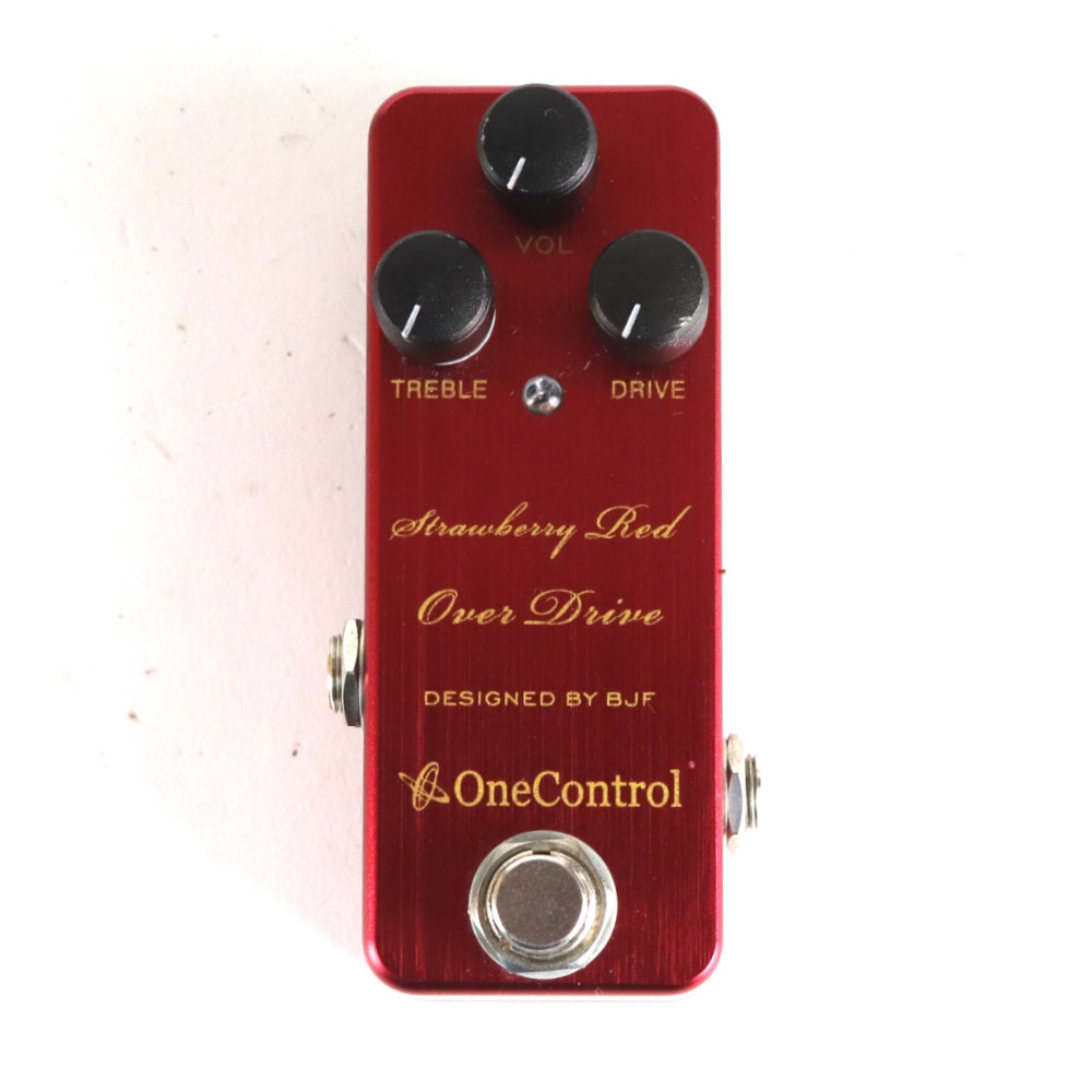 【中古】 オーバードライブ ONE CONTROL STRAWBERRY RED OVER DRIVE ワンコントロール ストロベリーレッド ワンコン