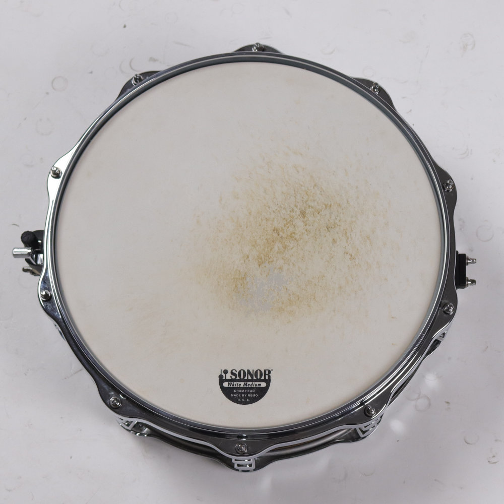 【中古】 スネアドラム ソナー SONOR SC1405SDW S Classix 14x5 Birch Snare バーチシェル 正面