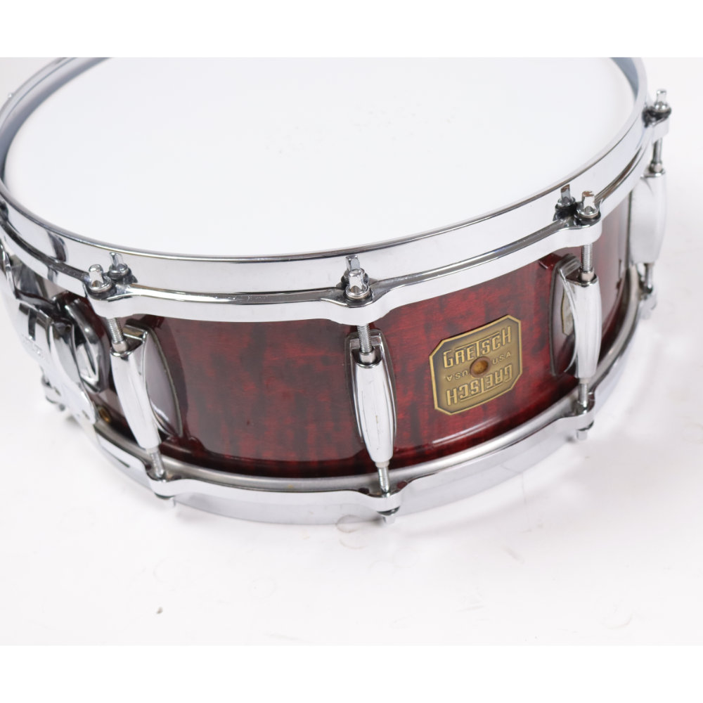 【中古】スネアドラム グレッチ GRETSCH G4158 14x5.5 1980s スネアドラム アップ