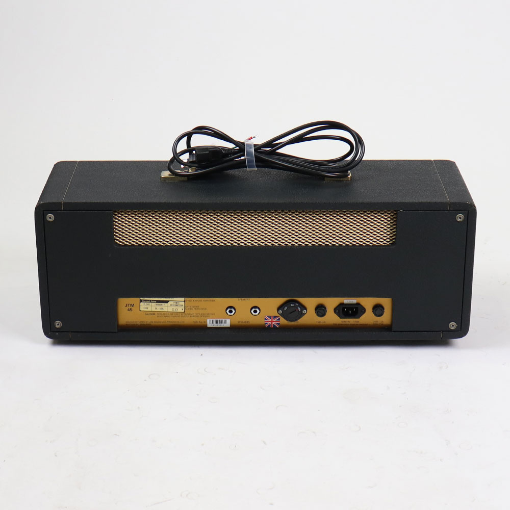 【中古】 MARSHALL JTM45 2245 ギターアンプ ヘッド 真空管アンプ 背面