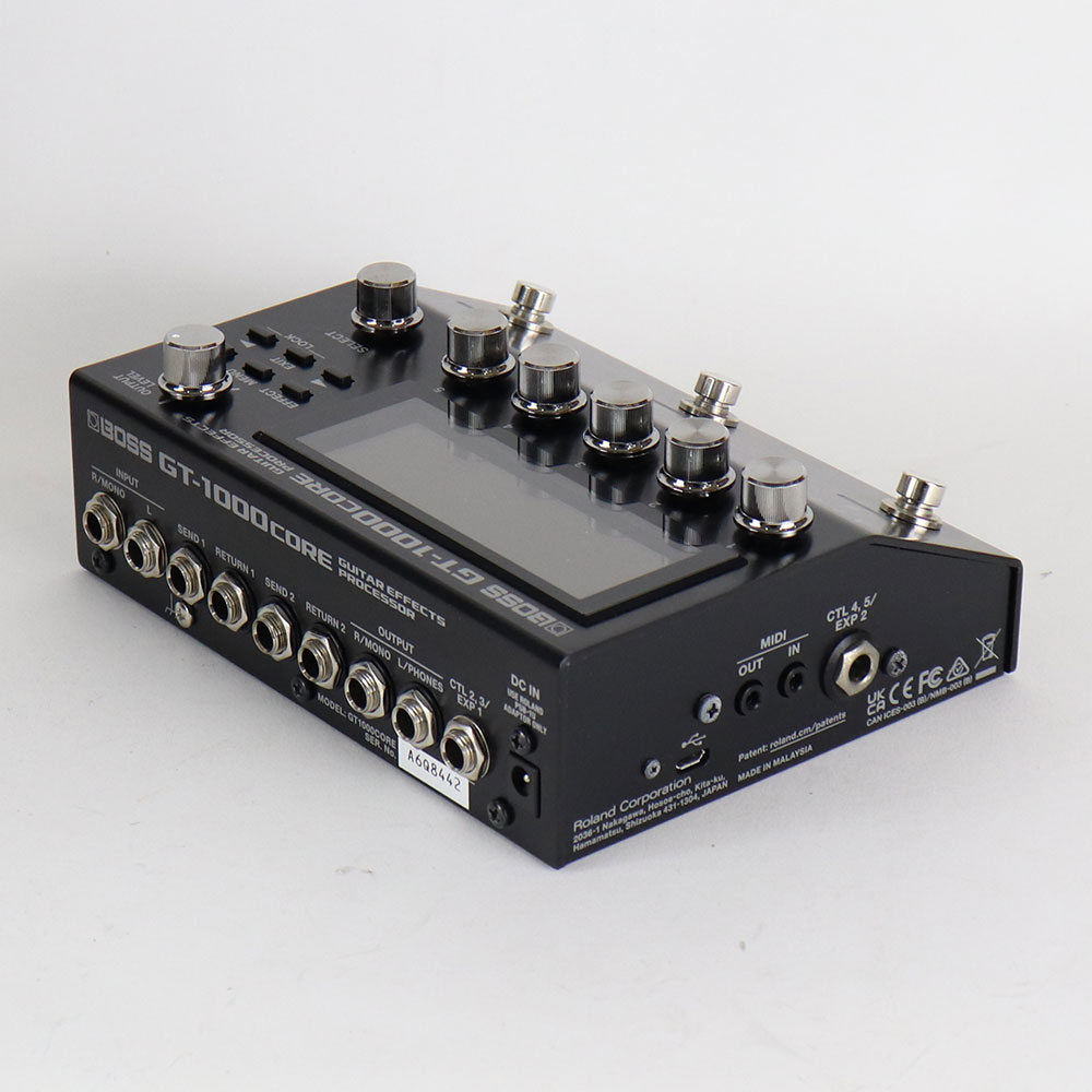 【中古】 マルチエフェクター BOSS GT-1000CORE Guitar Effects Processor ボス 全体