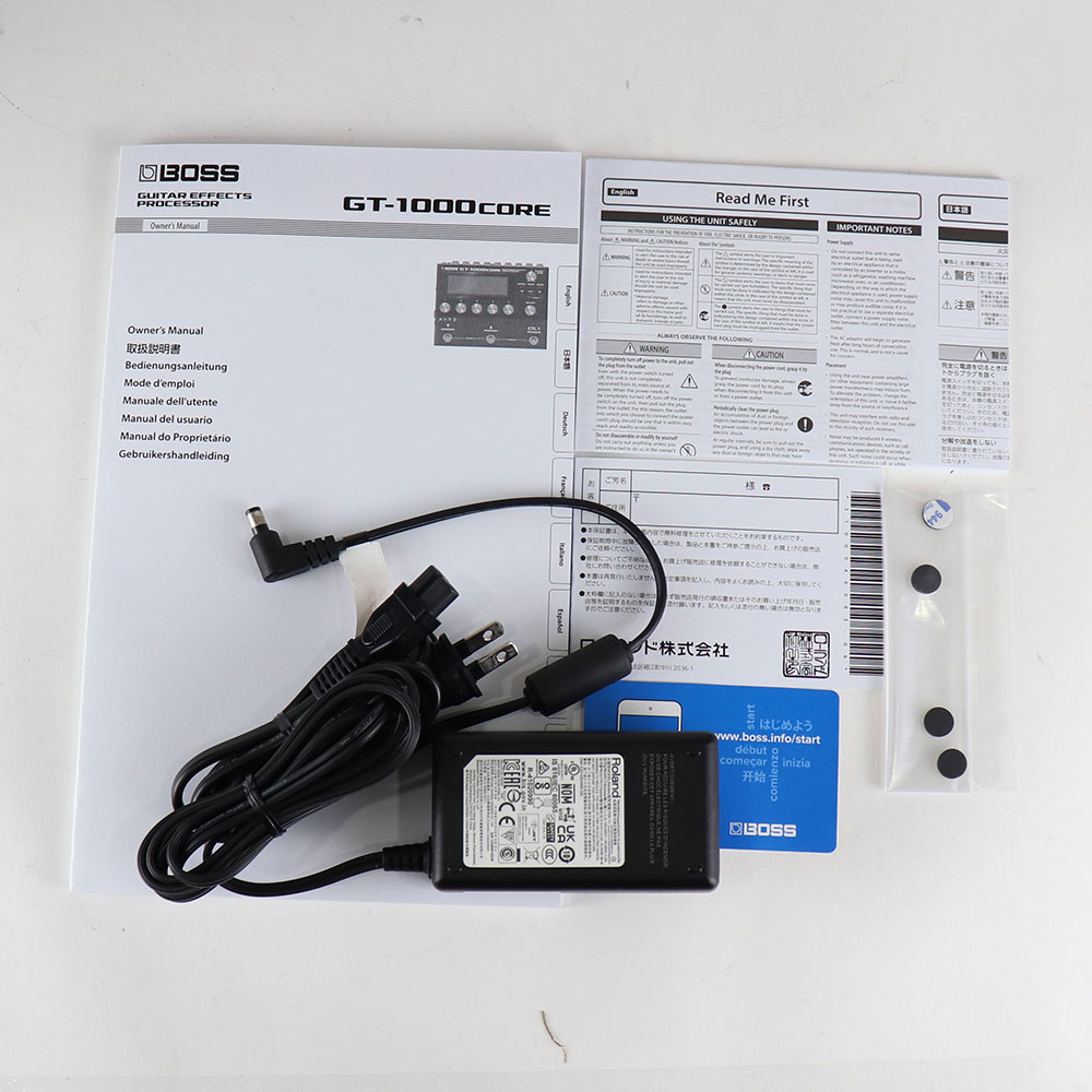 【中古】 マルチエフェクター BOSS GT-1000CORE Guitar Effects Processor ボス 付属品