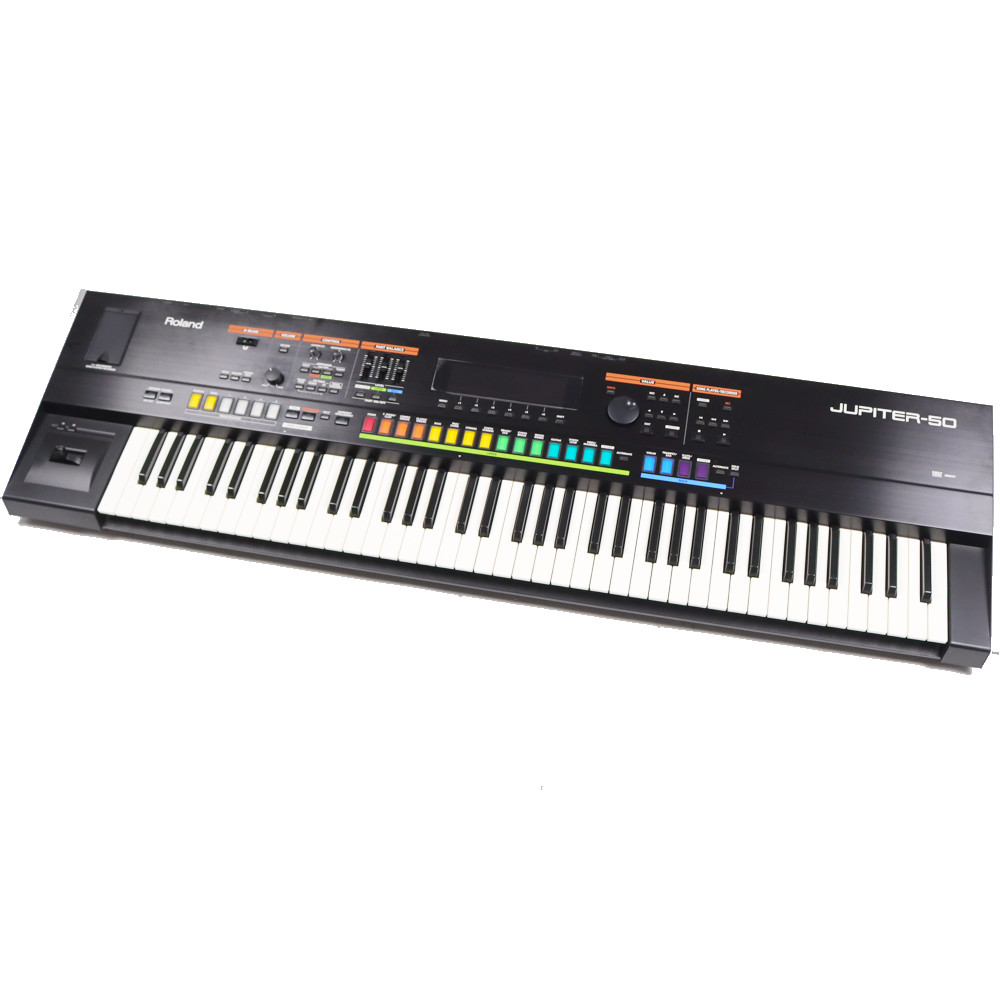 【中古】 シンセサイザー ROLAND ローランド JUPITER-50