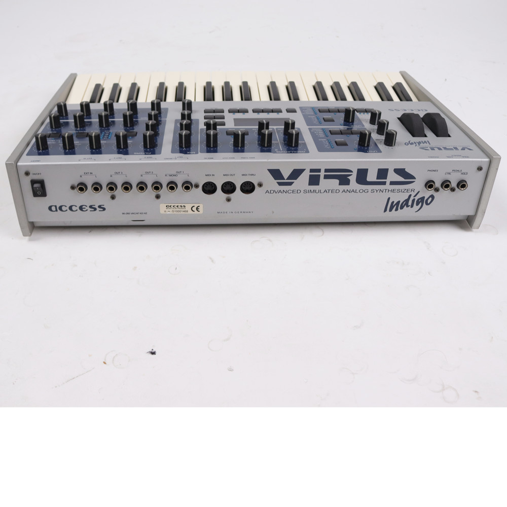 【中古】 シンセサイザー ACCESS VIRUS INDIGO 側面