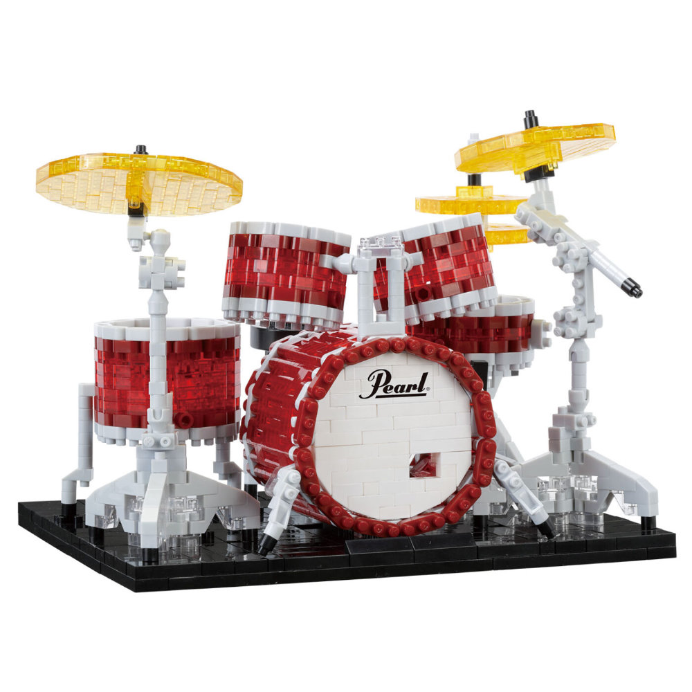 ナノブロック Pearl ドラムセット マスターズ カワダ