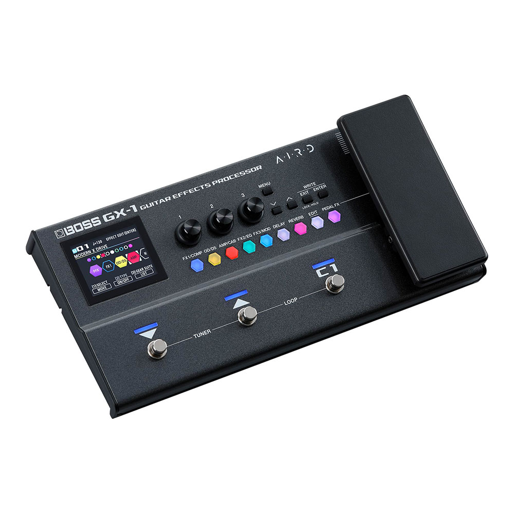 【再生品】 BOSS ボス GX-1 マルチエフェクター Guitar Effects Processor (BOSS GT-1 後継機種) メーカー再生品 アウトレット 全体