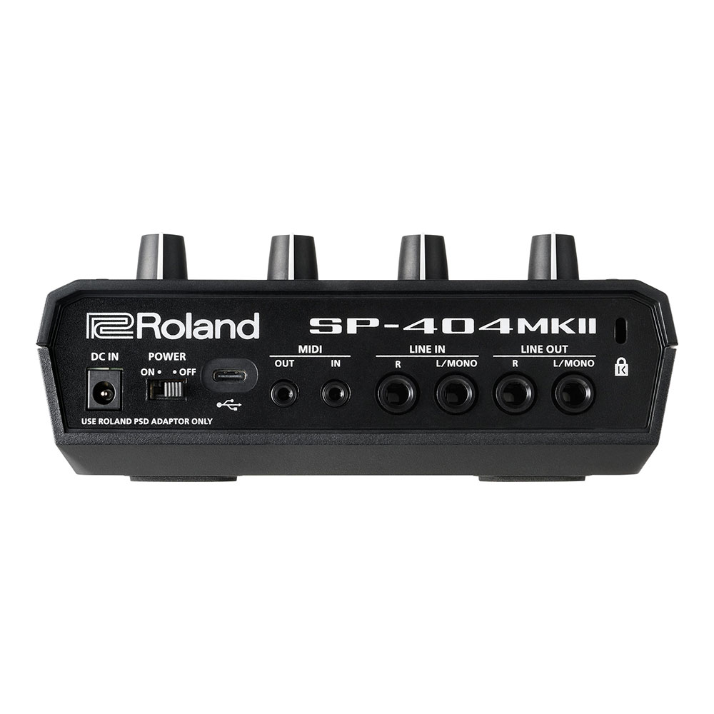 【再生品】 ROLAND SP-404 MK II サンプラー メーカー再生品 アウトレット 背面