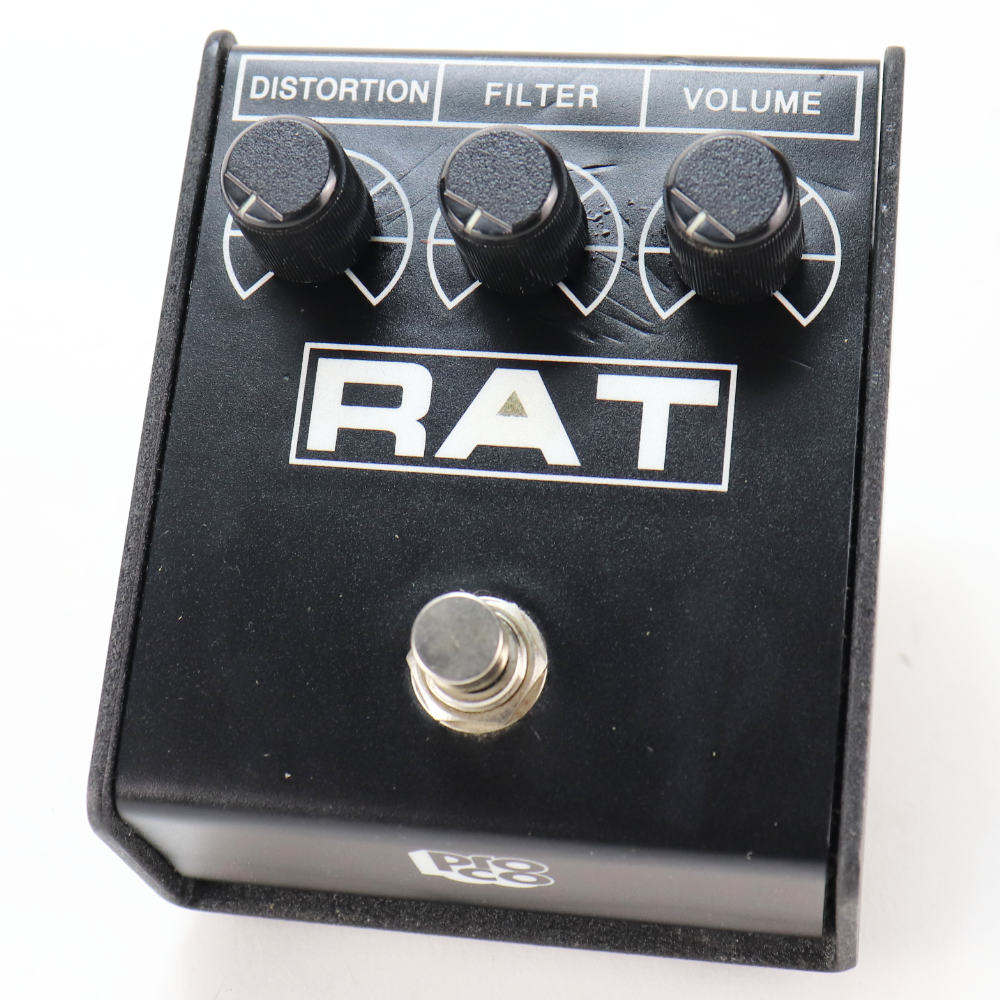 【中古】 ディストーション PROCO RAT2 エフェクター プロコ ラット RAT スラントボディー 3.5mmアダプタージャック