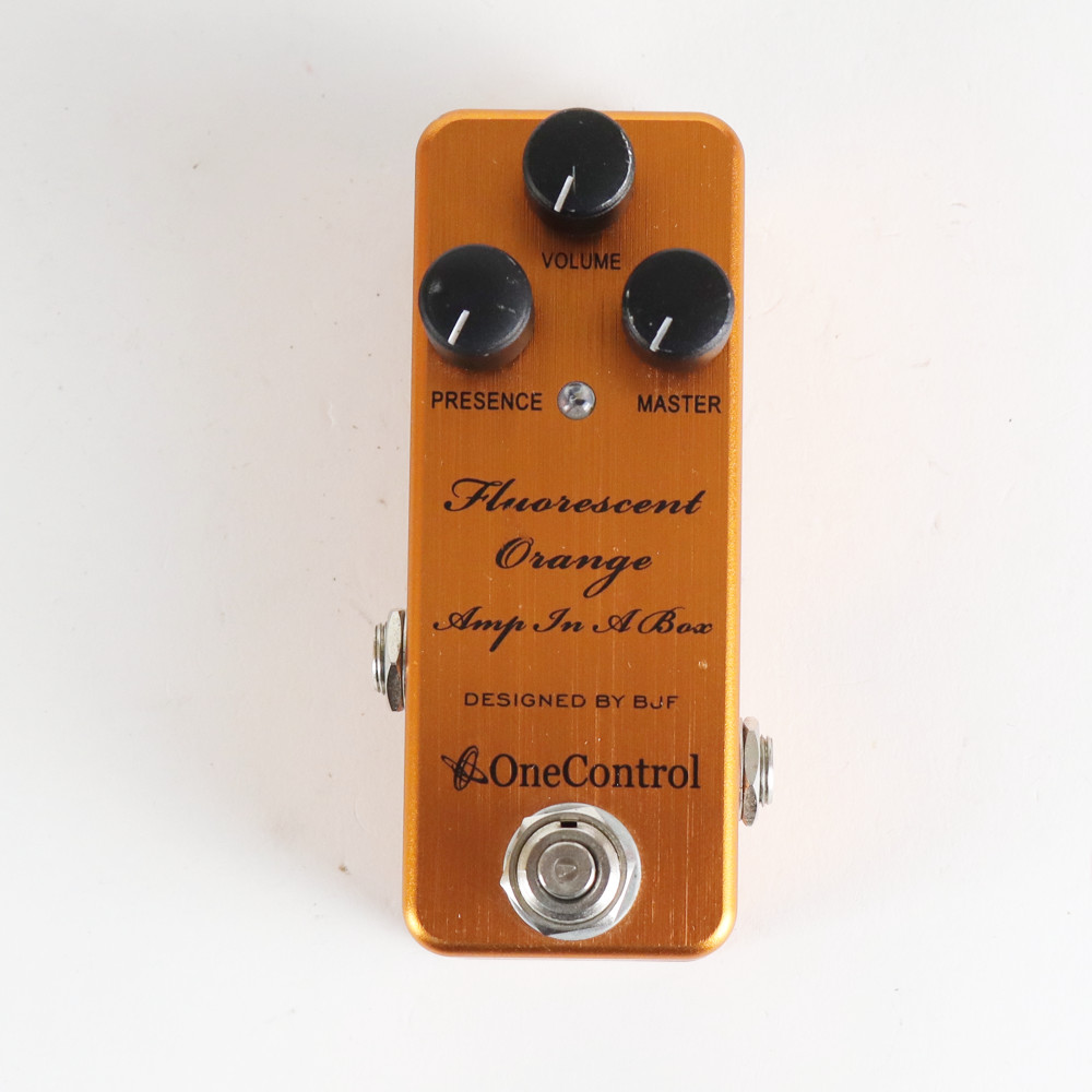【中古】 One Control FLUORESCENT ORANGE AIAB Amp In A Box 旧デザイン オーバードライブ ギターエフェクター