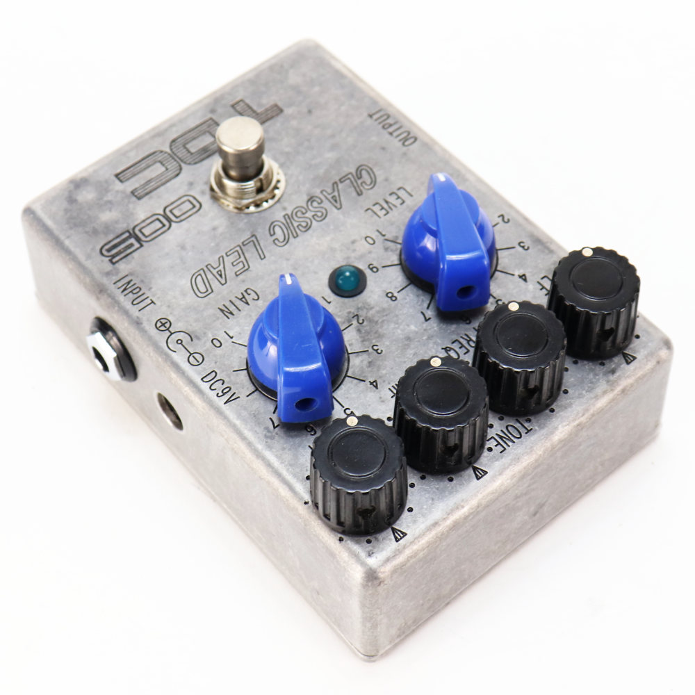 【中古】 TDC TDC-005 CLASSIC LEAD オーバードライブ エフェクター 本体画像 斜め 