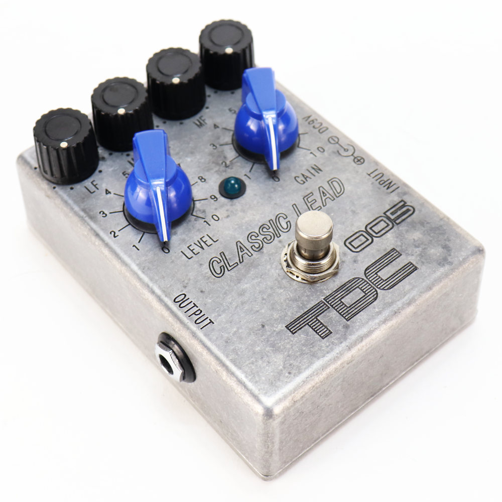 【中古】 TDC TDC-005 CLASSIC LEAD オーバードライブ エフェクター 本体画像 斜め 2