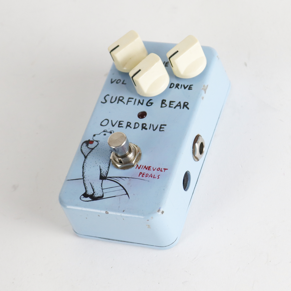 【中古】 Animals Pedal アニマルズ ペダル Surfing Bear Overdrive 旧デザイン オーバードライブ ギターエフェクター 側面
