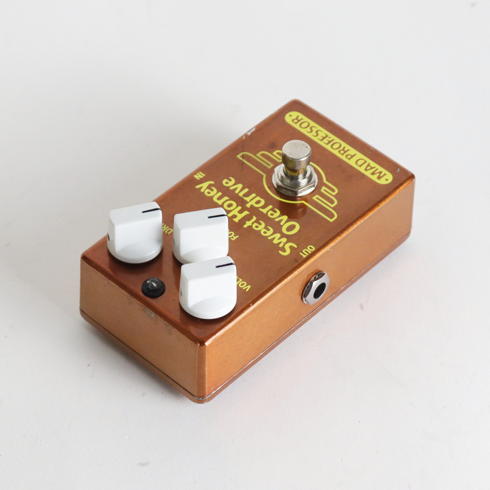 【中古】オーバードライブ エフェクター Mad Professor Sweet Honey Overdrive ギターエフェクター 側面