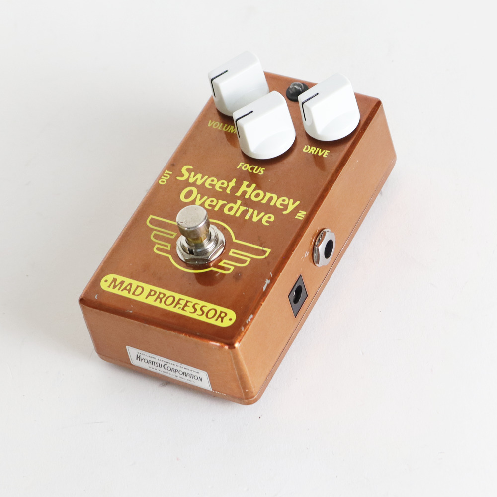 【中古】オーバードライブ エフェクター Mad Professor Sweet Honey Overdrive ギターエフェクター 側面