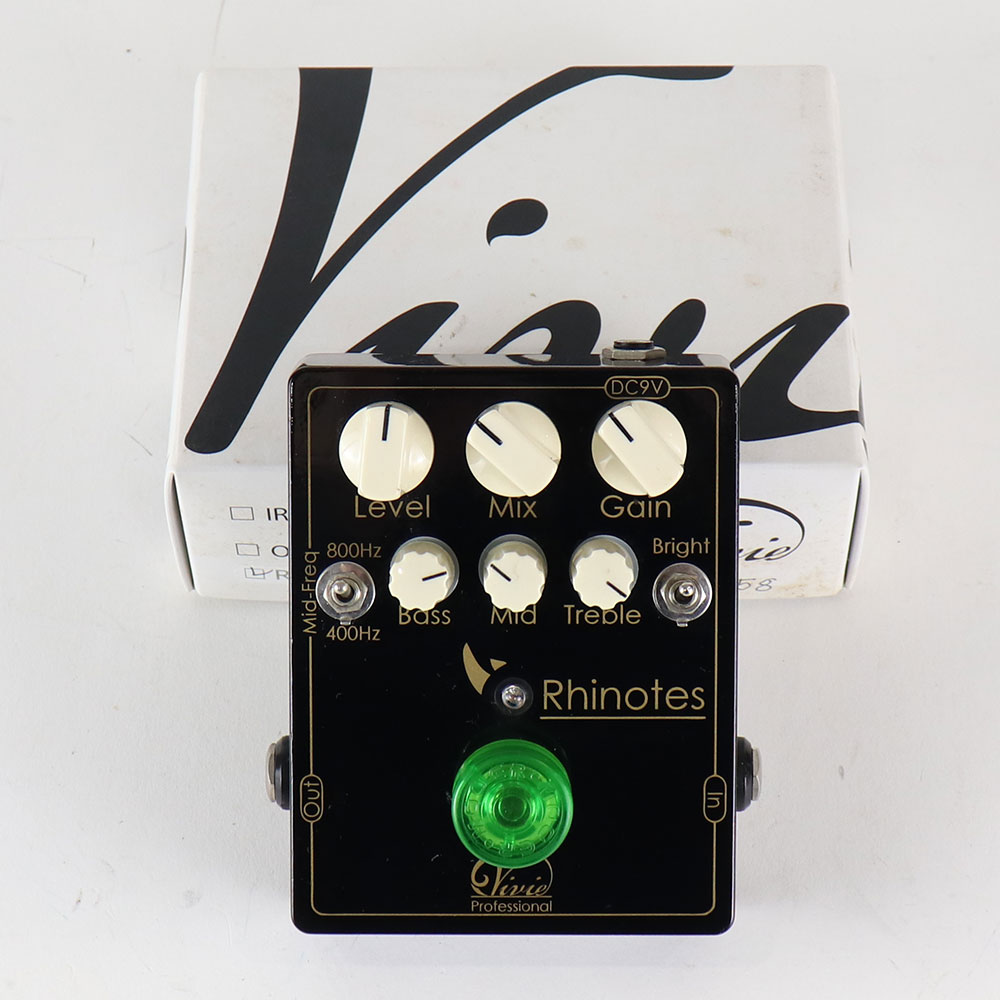 【中古】ベース用オーバードライブ Vivie Rhinotes ベースエフェクター