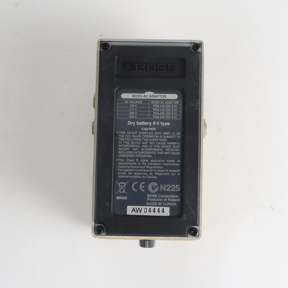 【中古】 エフェクター BOSS FBM-1 Fender 59 Bassman ギターエフェクター 59ベースマン 裏面