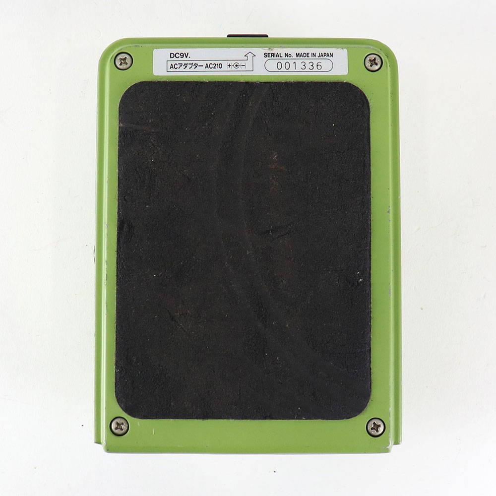 【中古】オーバードライブ マクソン MAXON OD-880 Over Drive SOFT DISTORTION Reissue ギターエフェクター 裏面