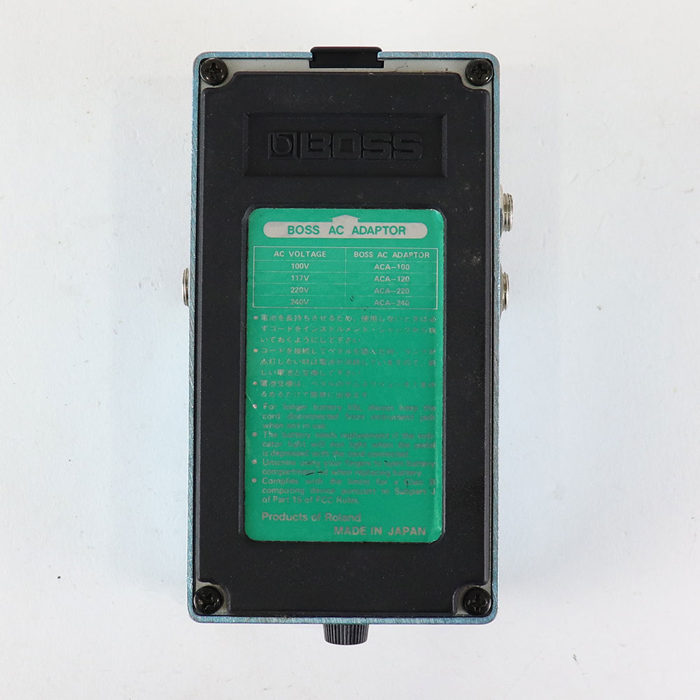 【中古】 コーラス エフェクター BOSS CE-3 Chorus Made in JAPAN ギターエフェクター 裏面