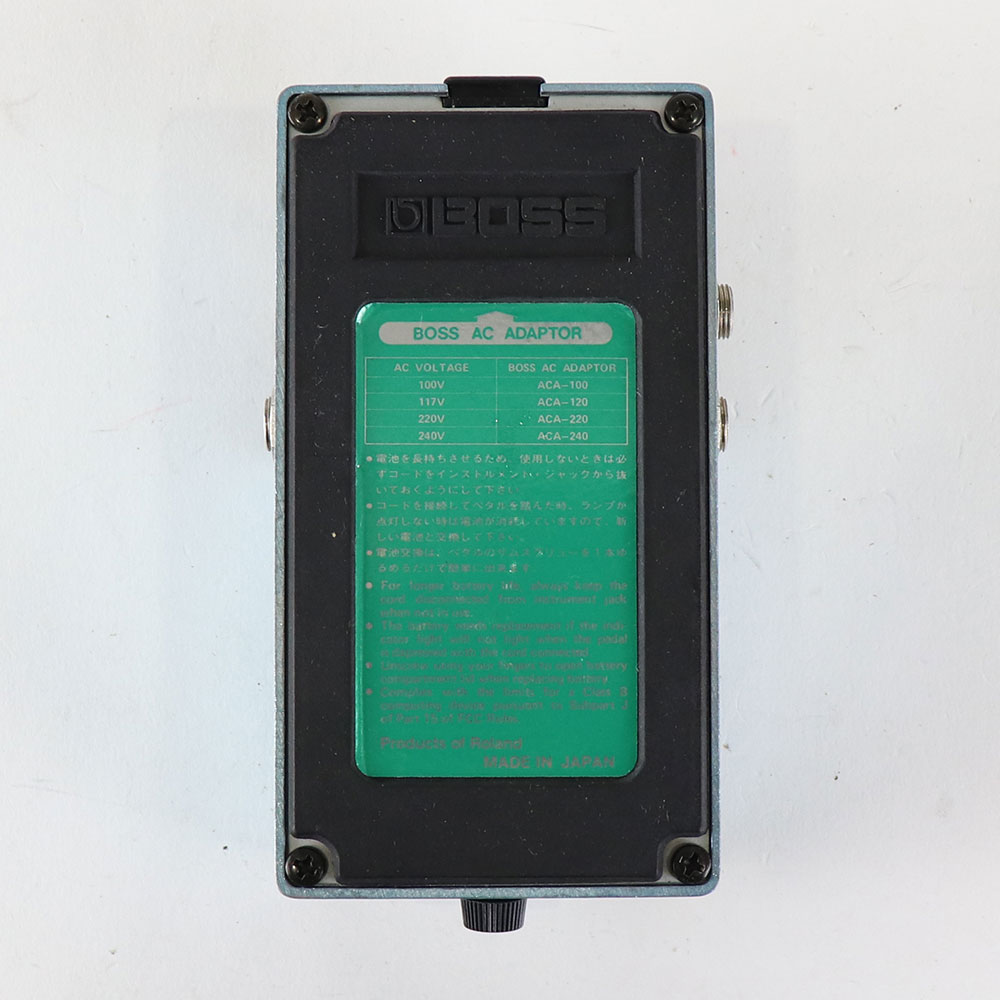 【中古】 コーラス エフェクター BOSS CE-3 Chorus Made in JAPAN ギターエフェクター 裏面