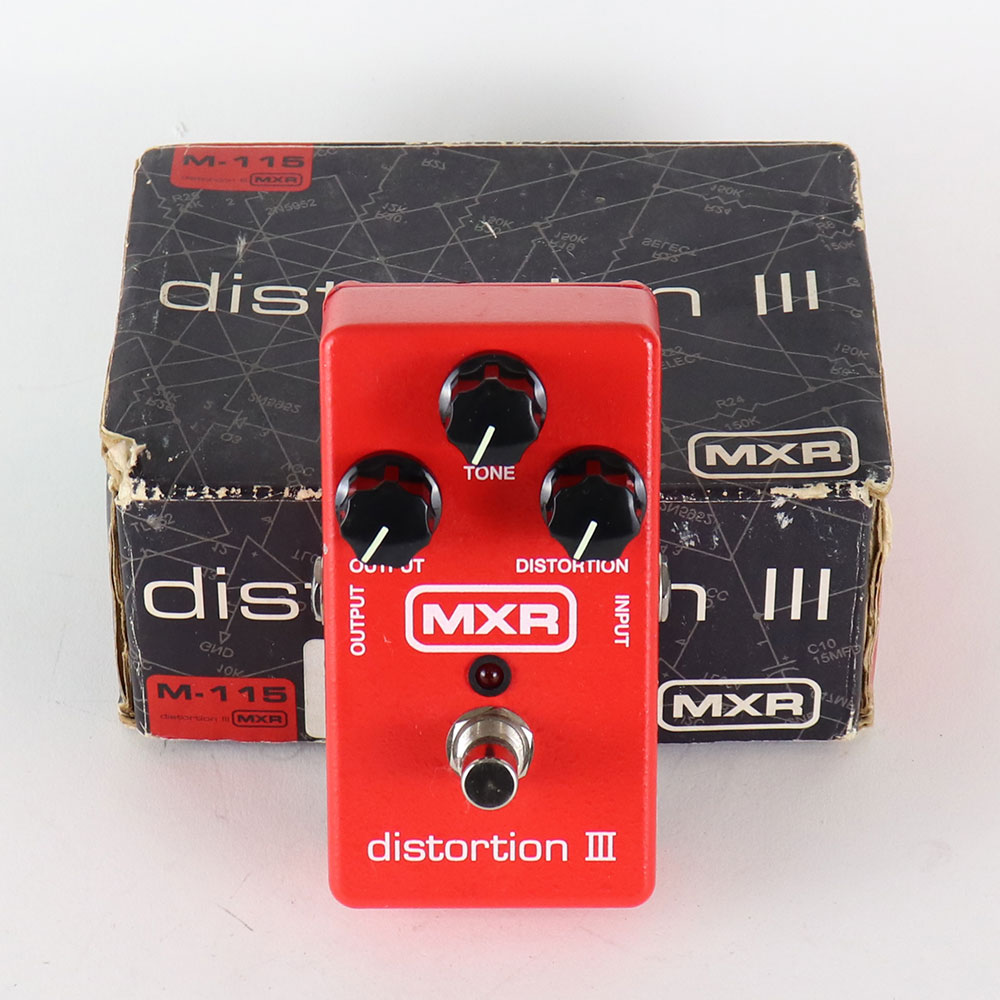 【中古】 ディストーション エフェクター MXR M-115 DISTORTION III ギターエフェクター