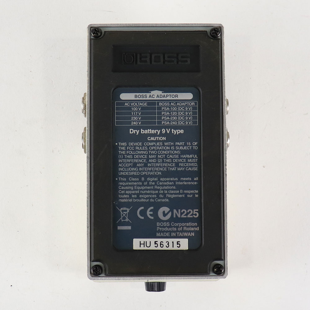 【中古】ディレイ エフェクター BOSS DD-6 Digtal Delay ギターエフェクター 裏面