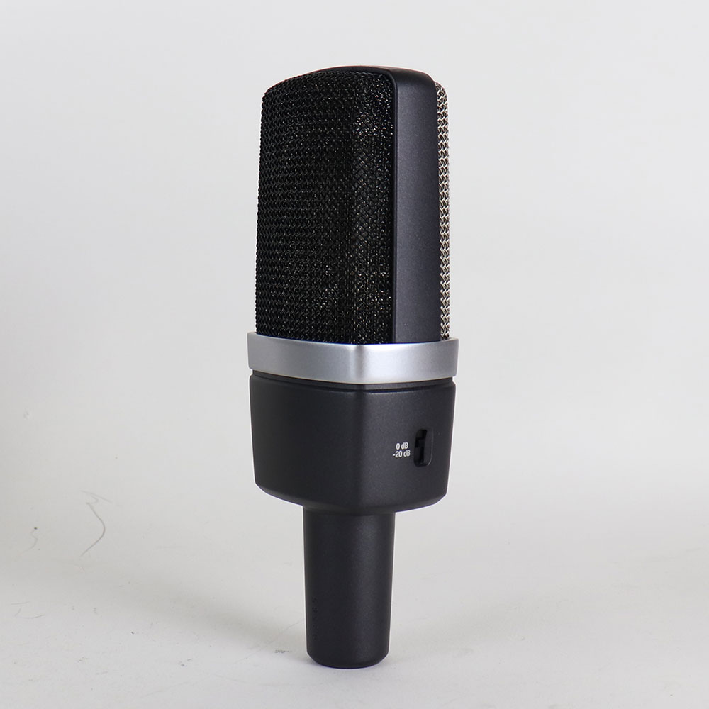 【中古】 マイク AKG C214 コンデンサーマイク 全体
