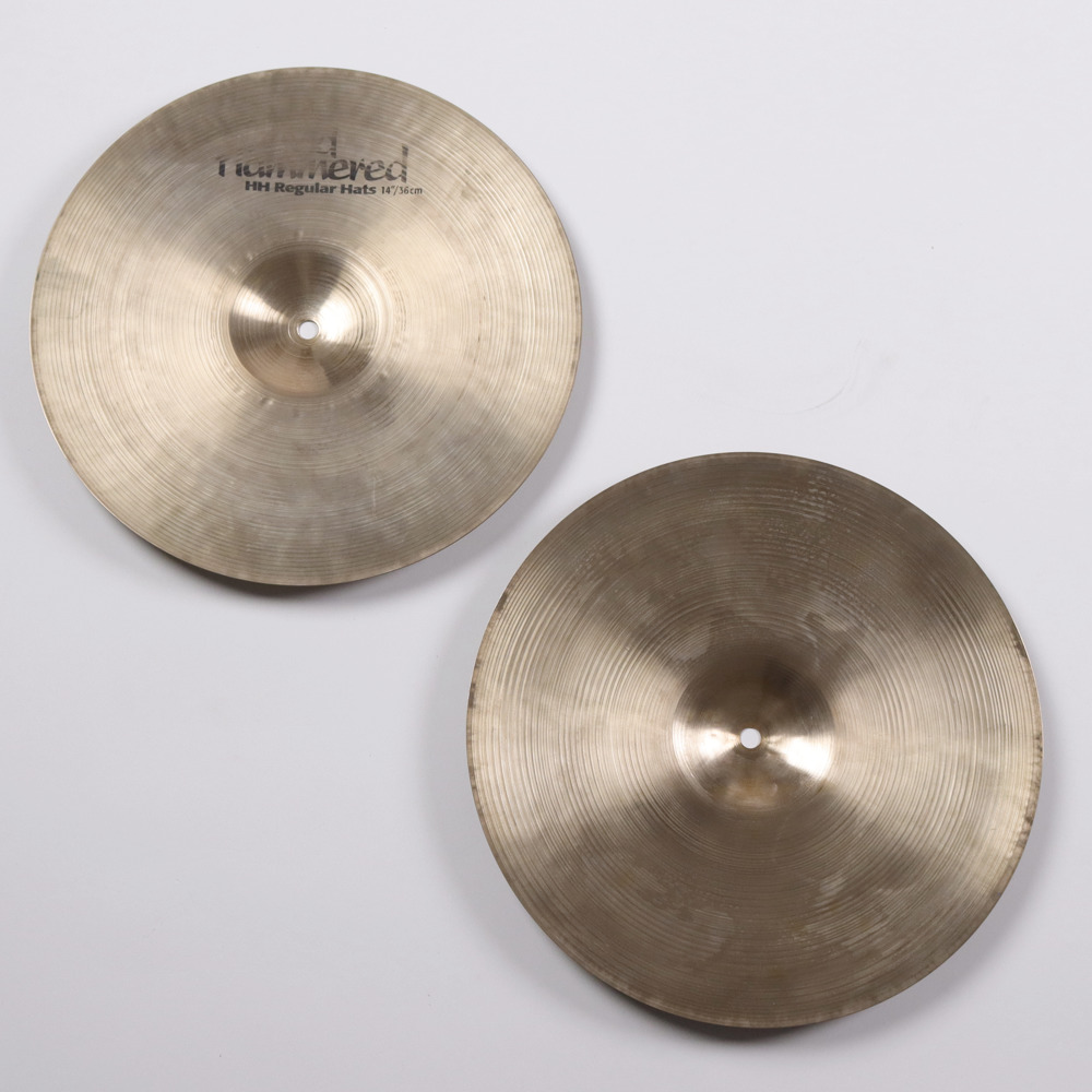 【中古】 ハイハットシンバル セイビアン SABIAN HH Regular HATS 14インチ ペア 裏面