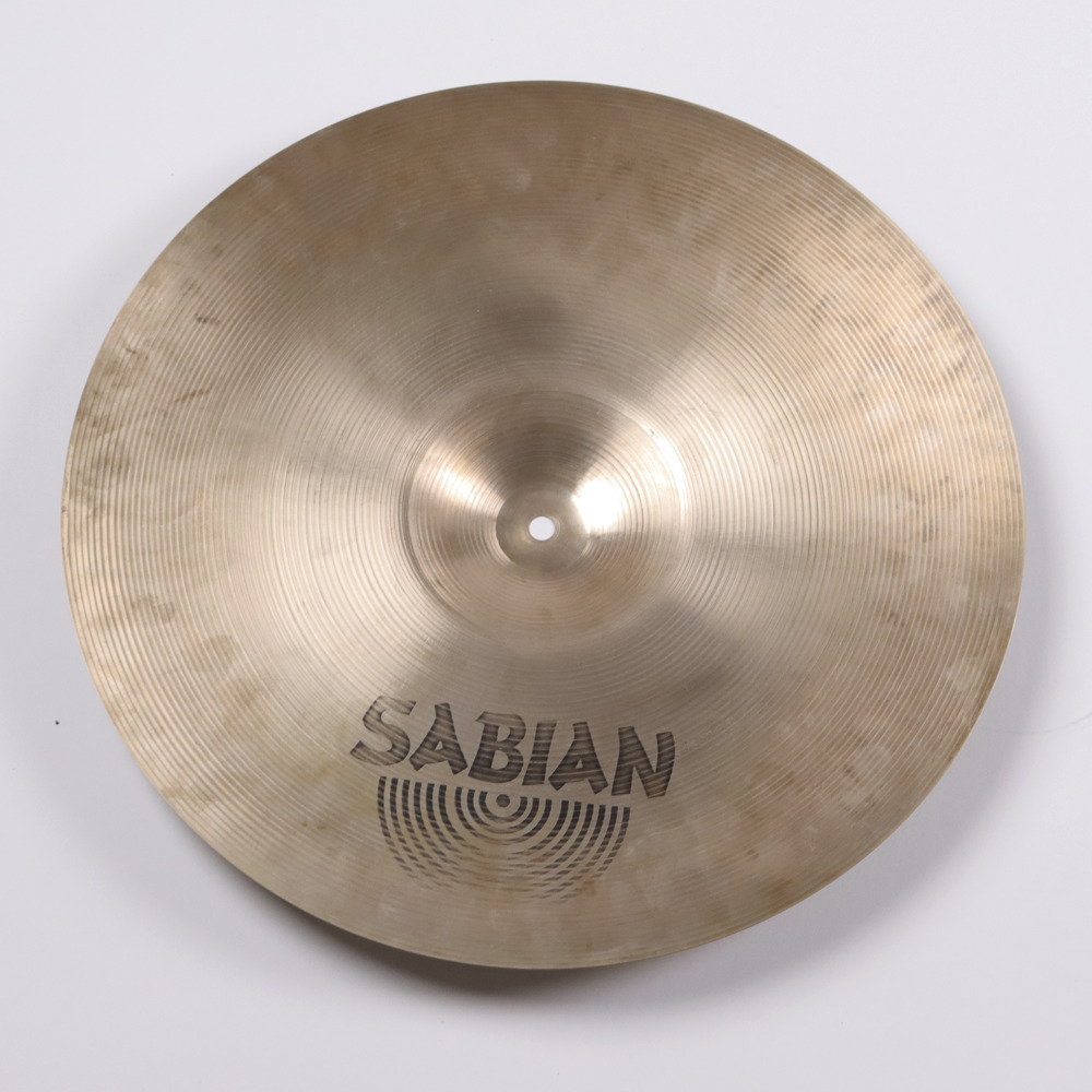 【中古】 クラッシュシンバル セイビアン SABIAN AA MEDIUM CRASH 18インチ 裏面