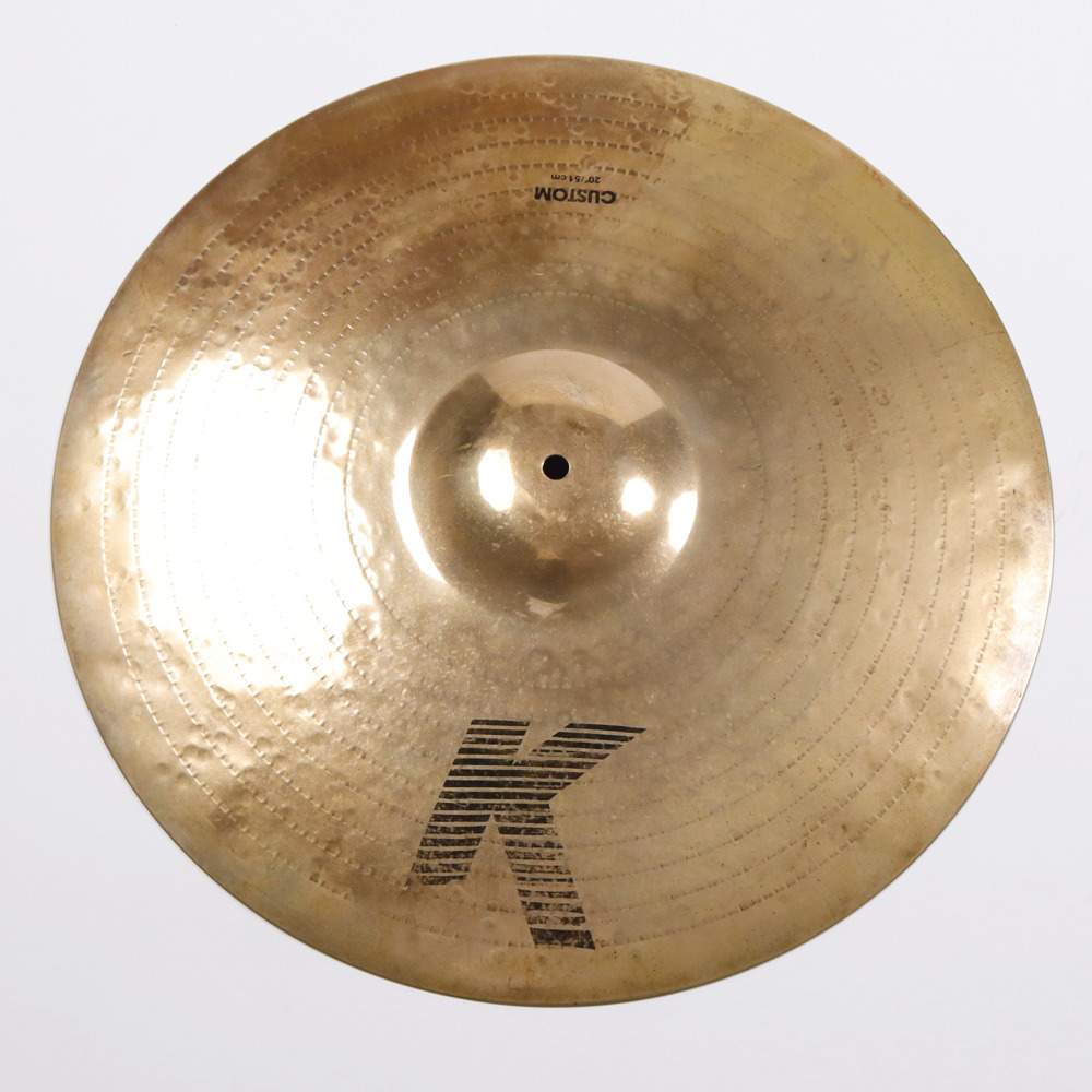【中古】 ライドシンバル ジルジャン ZILDJIAN K.Zildjian K Custom Ride 20インチ ライドシンバル 80s〜90s