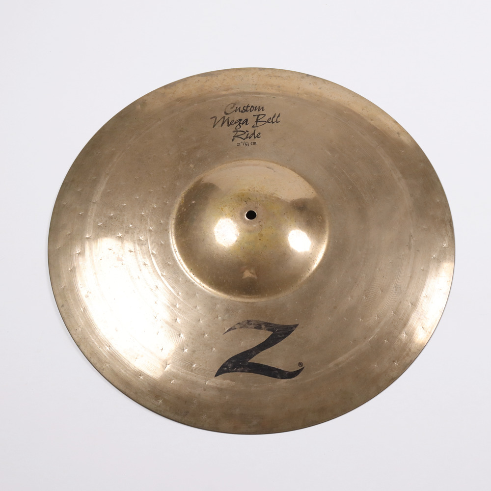 【中古】 ライドシンバル ジルジャン ZILDJIAN Z Custom Mega Bell Ride 21インチ ライドシンバル
