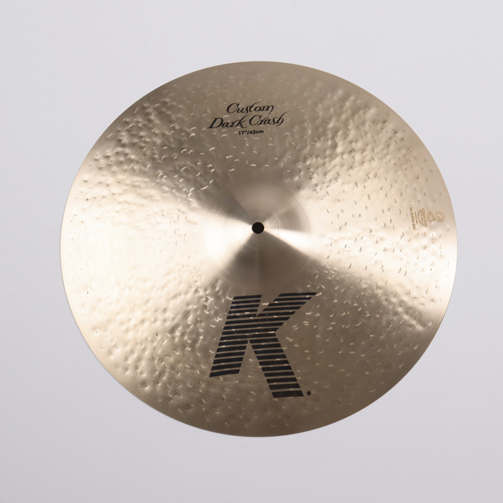 【中古】 クラッシュシンバル ジルジャン ZILDJIAN K.Zildjian Custom Dark Crash 17インチ