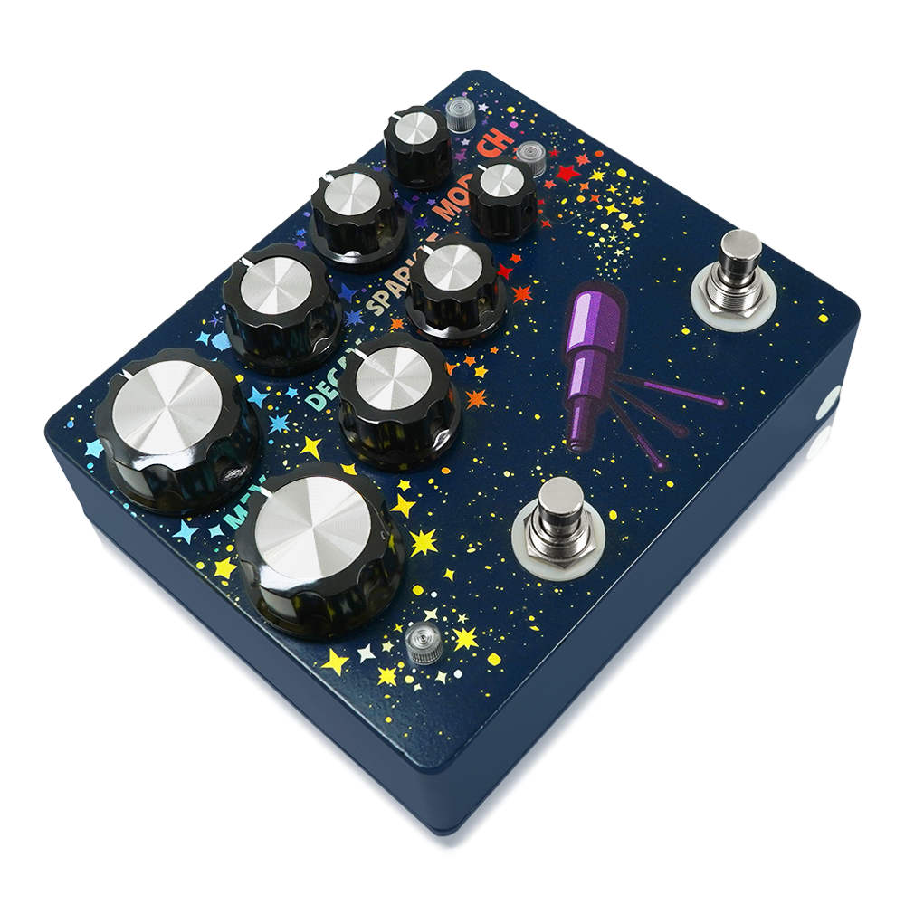 Hungry Robot Pedals ハングリーロボットペダルズ The Stargazer リバーブ ギターエフェクター 斜めアングル画像