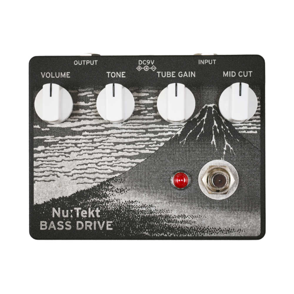 Nu:Tekt by KORG BD-S Bass Driver Nutube真空管を使用したベース用ドライブペダル