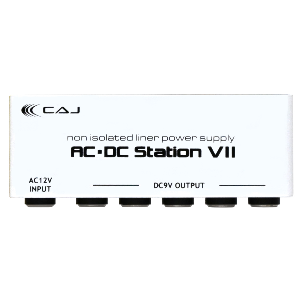 CUSTOM AUDIO カスタムオーディオ CAJ AC/DC Station VII パワーサプライ DC OUT 5ポート搭載