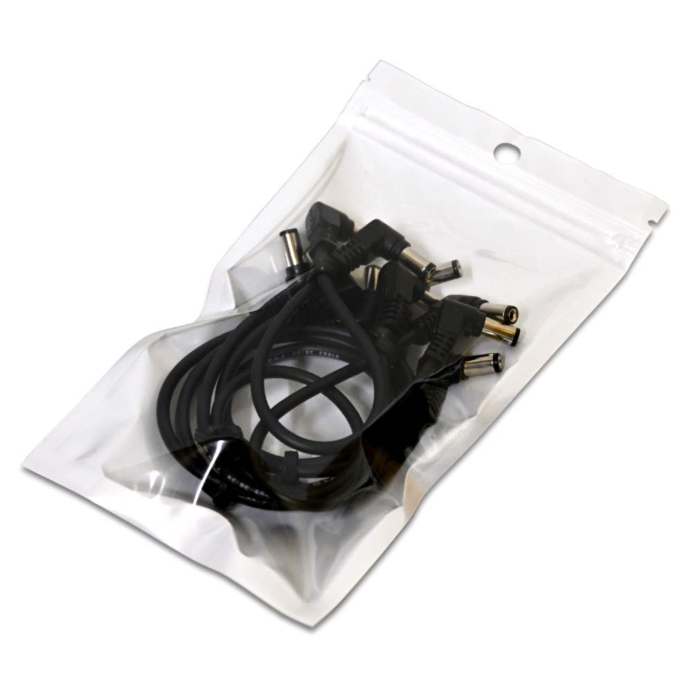 CUSTOM AUDIO カスタムオーディオ CAJ DC Cable 2.1 5pc pkg DCケーブル 5本パック