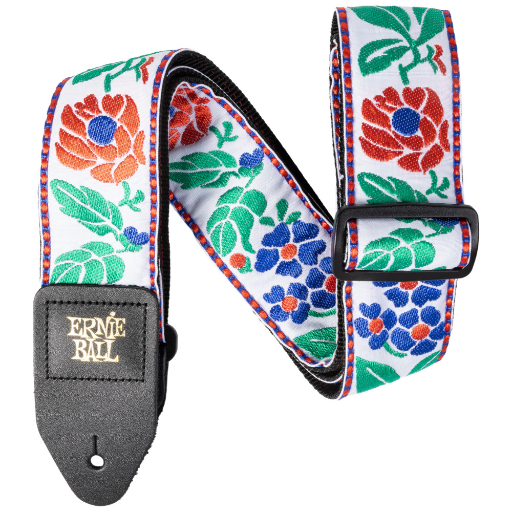 ERNIE BALL アーニーボール 5638 QUILTED FLORA Classic Jacquard Strap ギターストラップ PO5638
