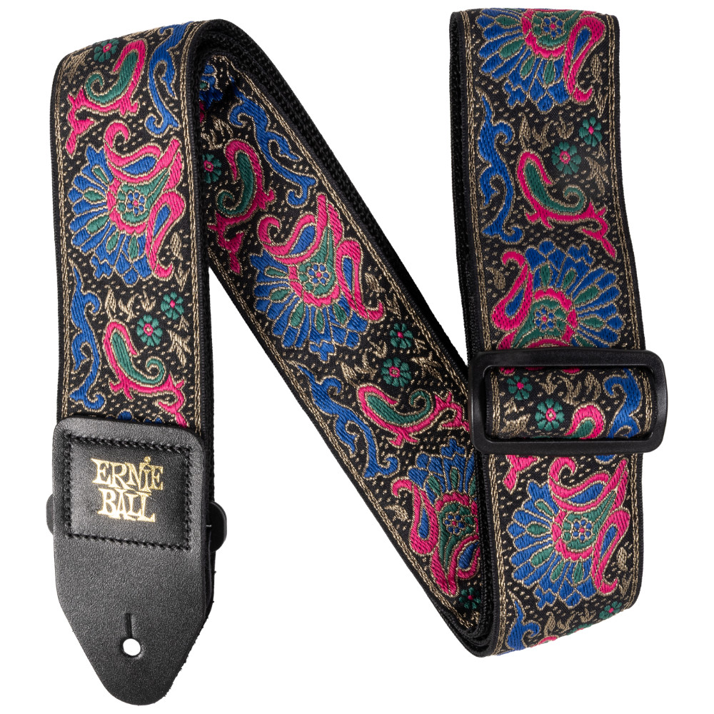ERNIE BALL アーニーボール 5640 SCALES AND FEATHERS Classic Jacquard Strap ギターストラップ PO5640
