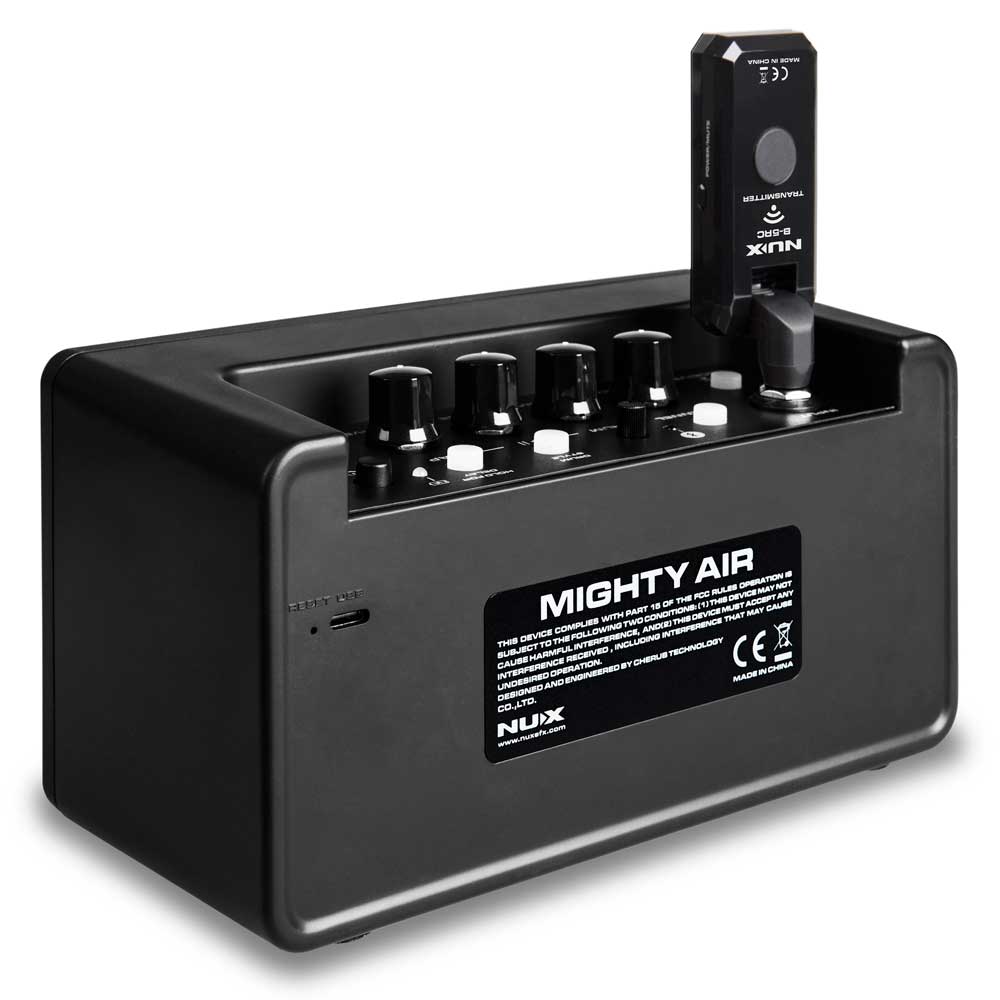 【訳あり】 NUX ニューエックス Mighty Air ワイヤレス 小型ギターアンプ コンボ アウトレット 背面