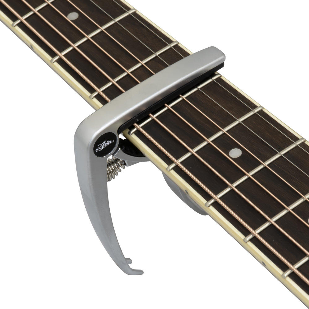 ARIA アリア AGC-15 Silver ギター カポタスト 本体画像